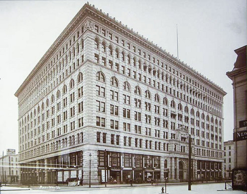The Ellicott Square Building in Buffalo, New York.
